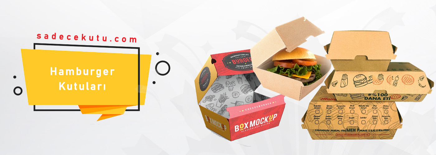 hamburger kutuları, cips kutuları, hamburger kutusu imalatı